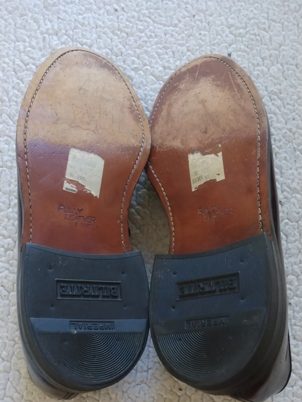 British Walkers Oxblood/Burgundy Leather Derby Shoes 10.5 D (Made in the USA)